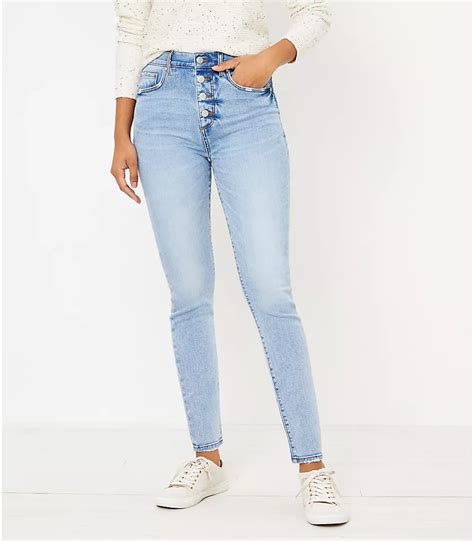 high waisted jeans loft|More.